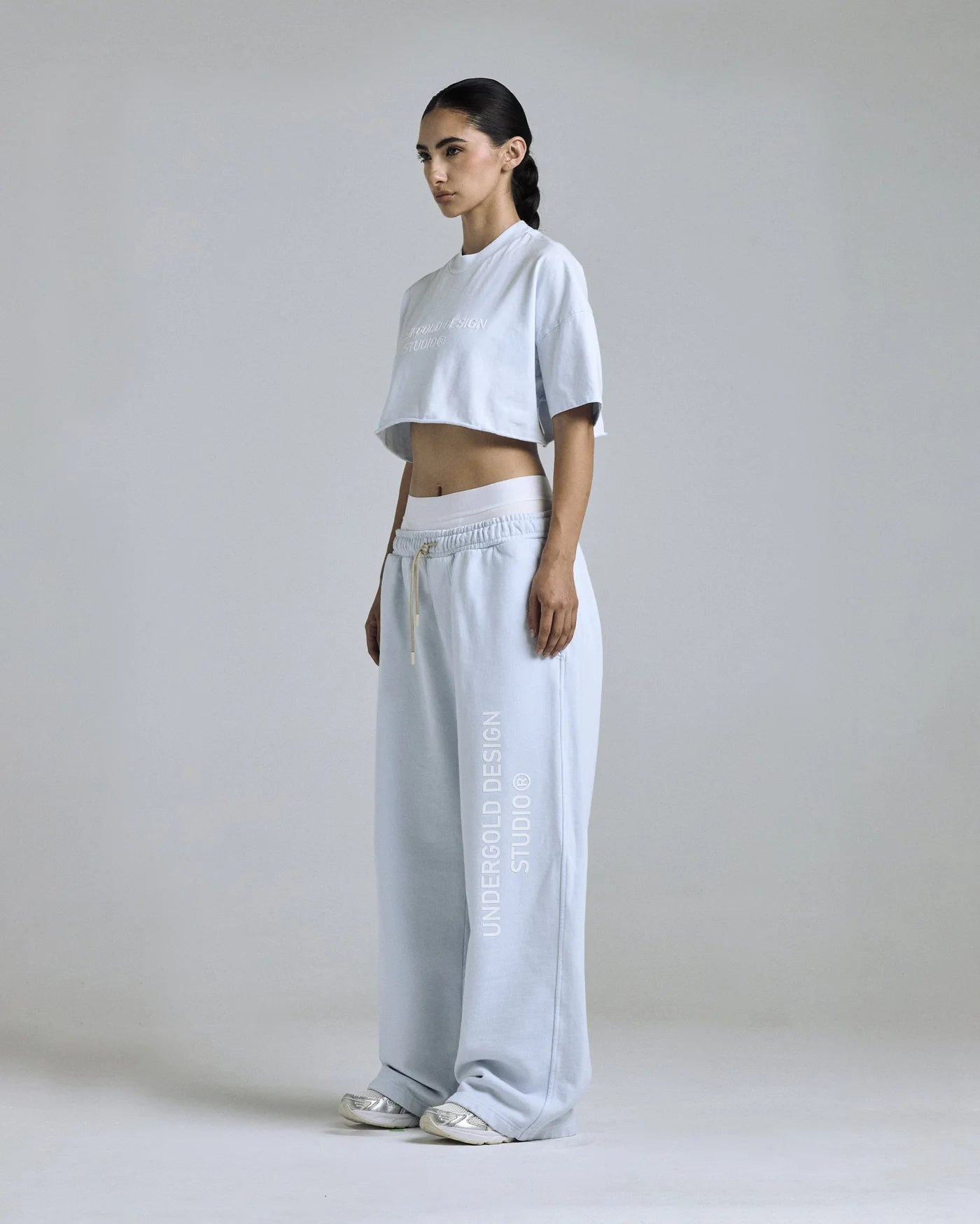 GENESIS PT02 BASIC CROP TOP SKY BLUE