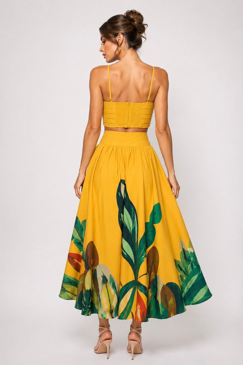 LUMINA TROPICAL SKIRT SET