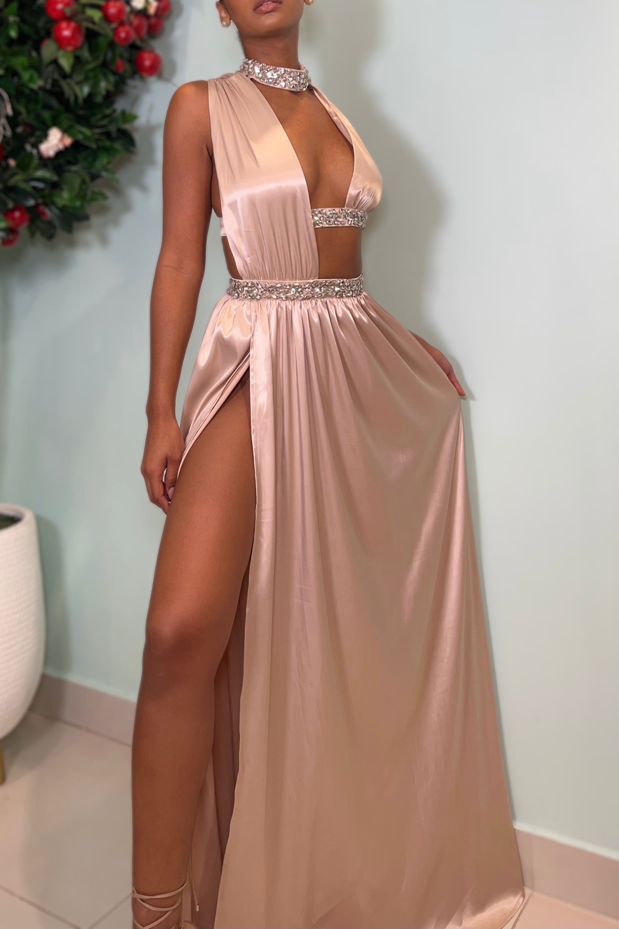 ATHENA CHAMPANGE DRESS