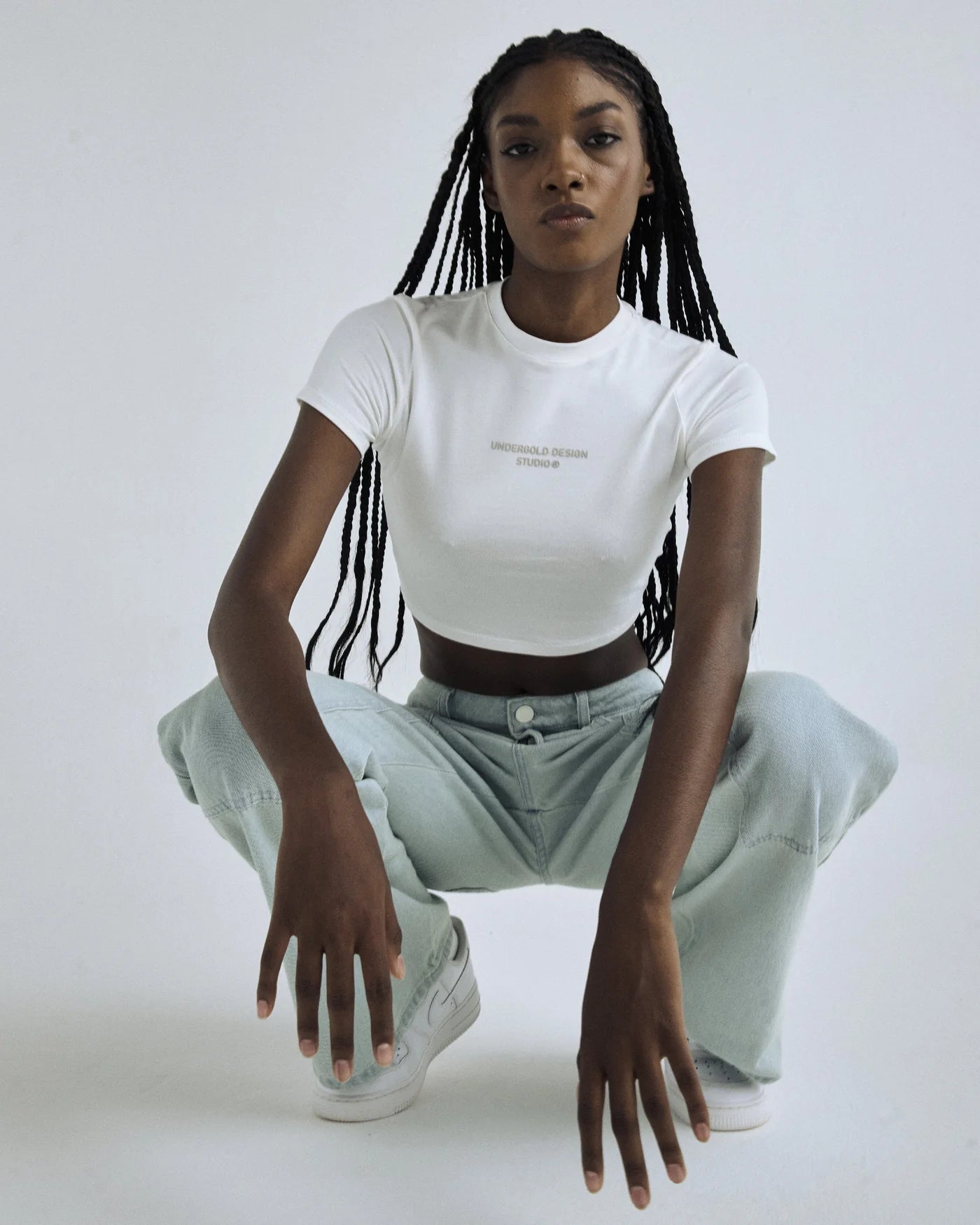 GENESIS PT01 BASIC BABY TEE WHITE