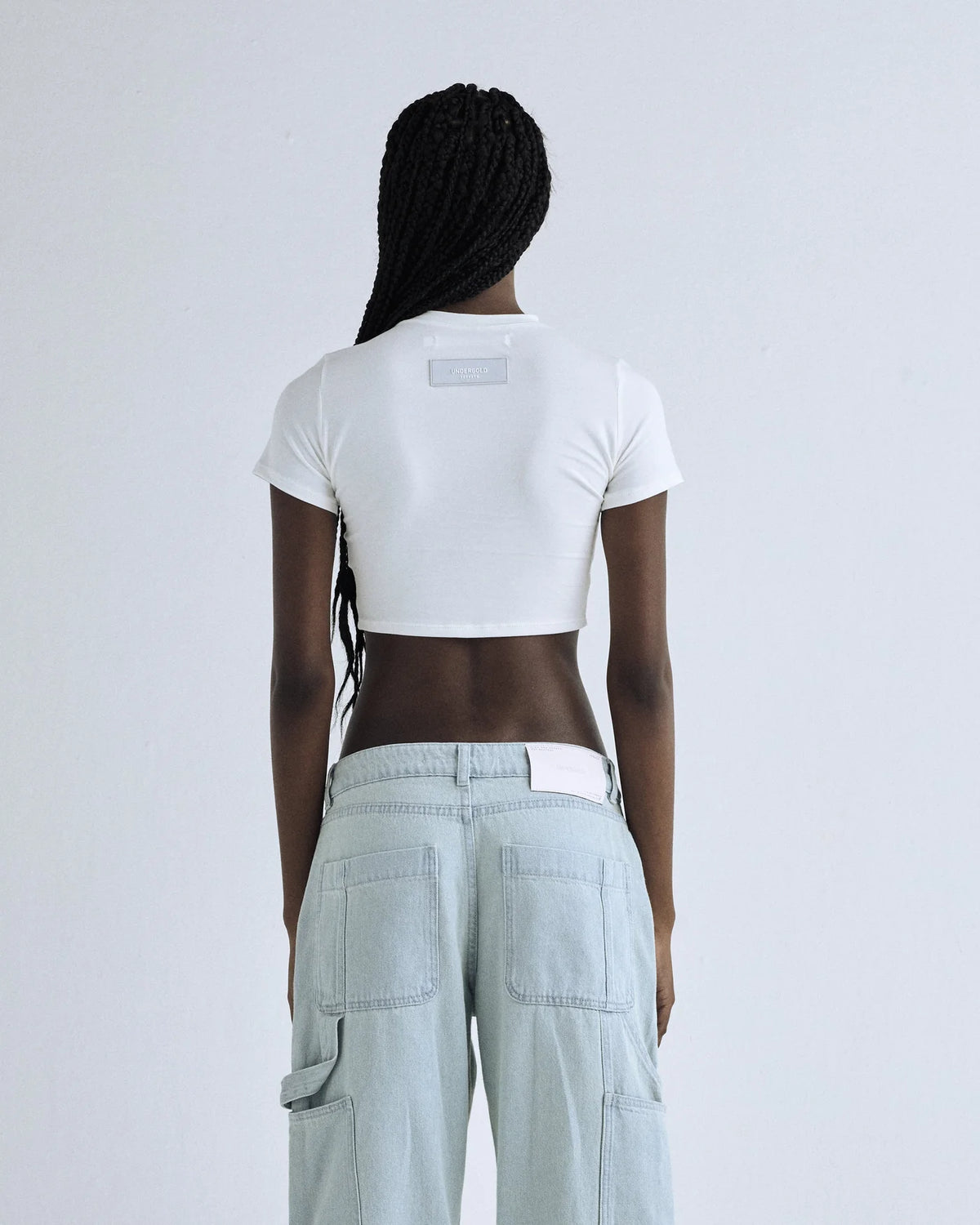 GENESIS PT01 BASIC BABY TEE WHITE