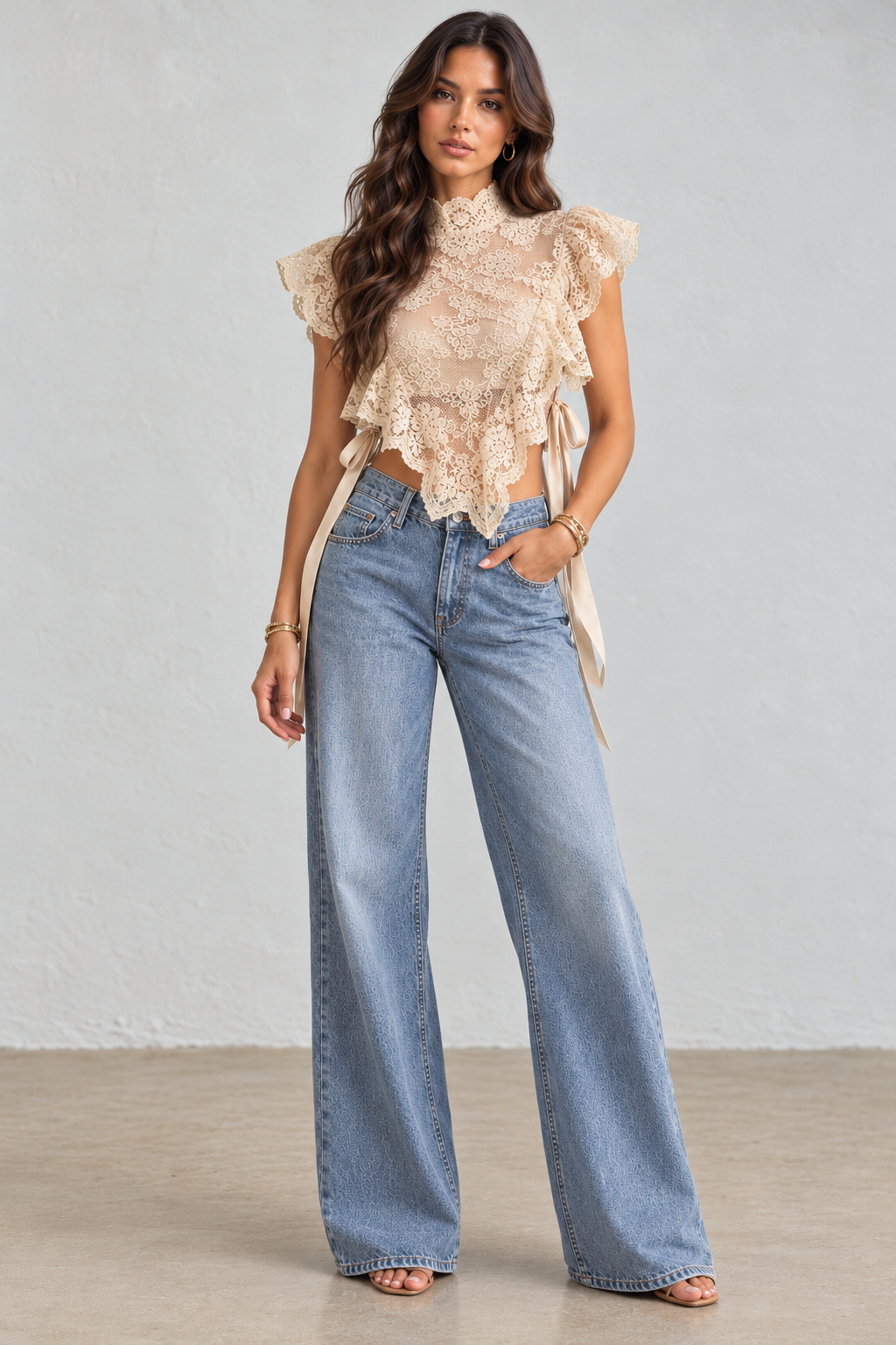 NELLA LACE TOP
