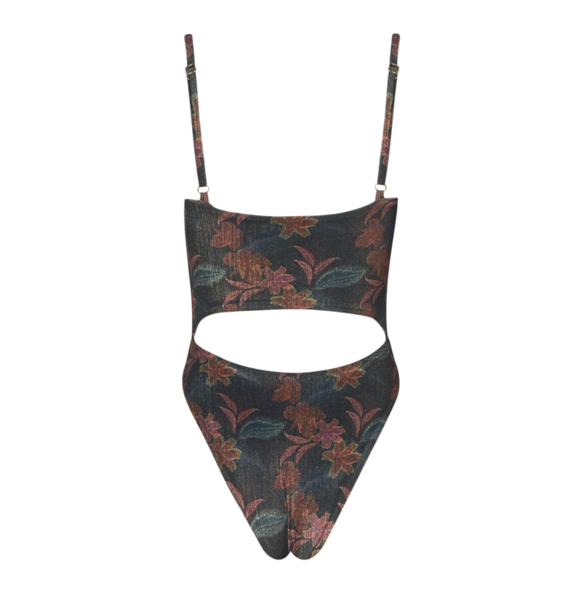 MELINA BLACK DORE CUT OUT ONE PIECE