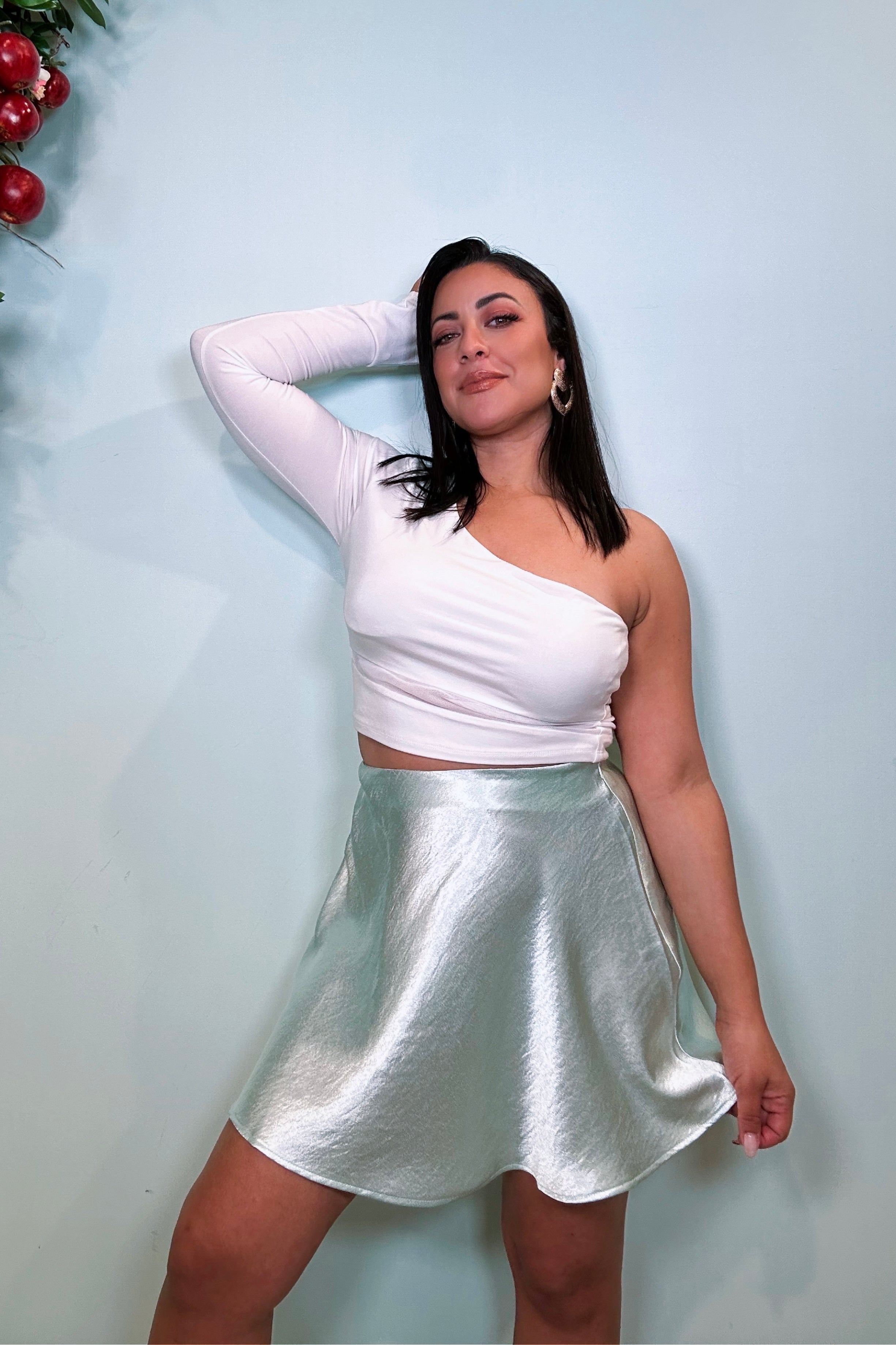 DULCIE SILK SKIRT