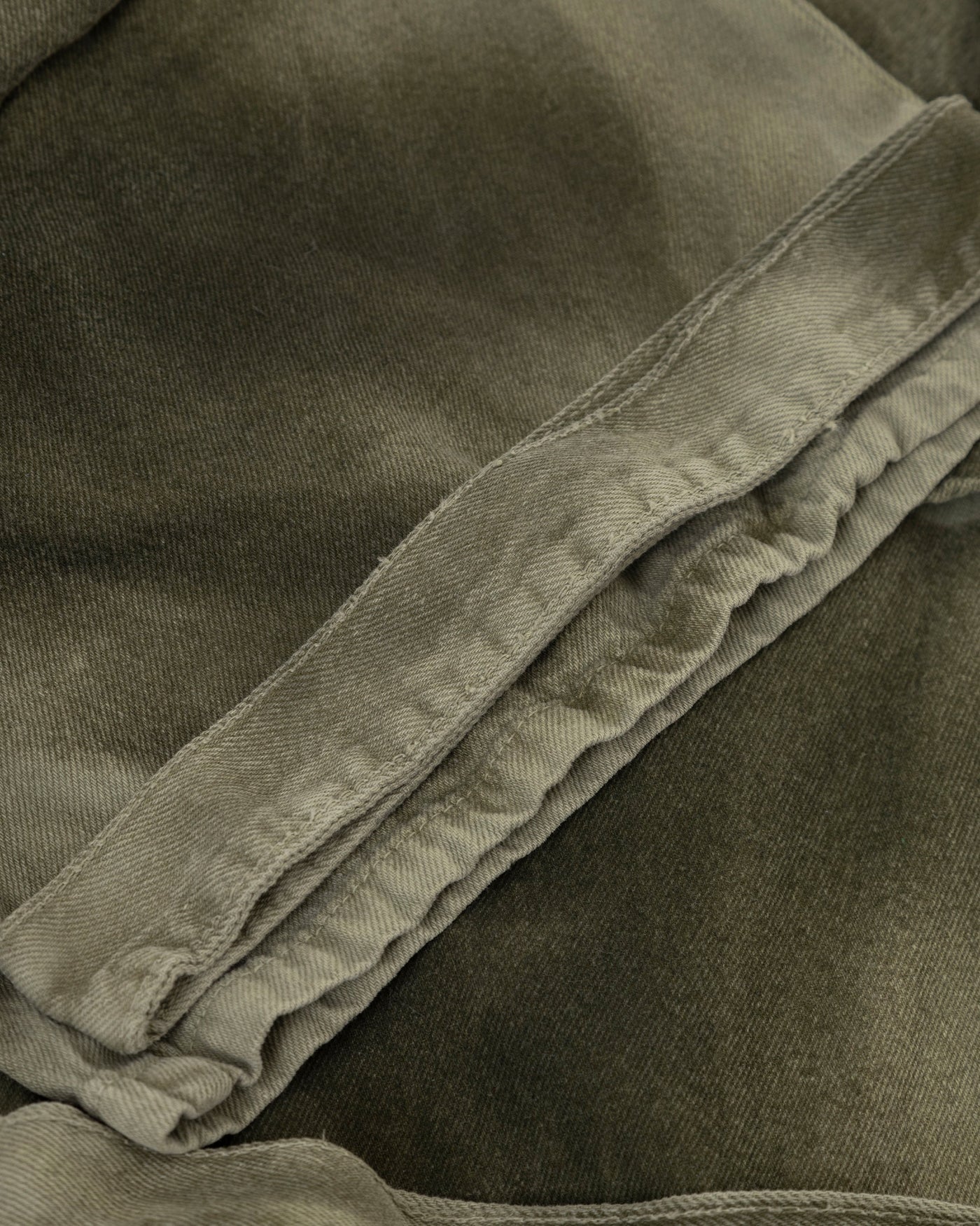 W BASIC MULTI-POCKET CARGO JEAN WASHED GREEN