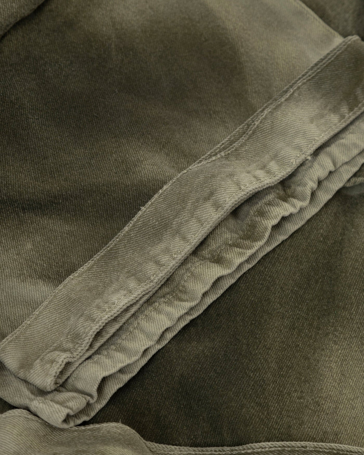 W BASIC MULTI-POCKET CARGO JEAN WASHED GREEN