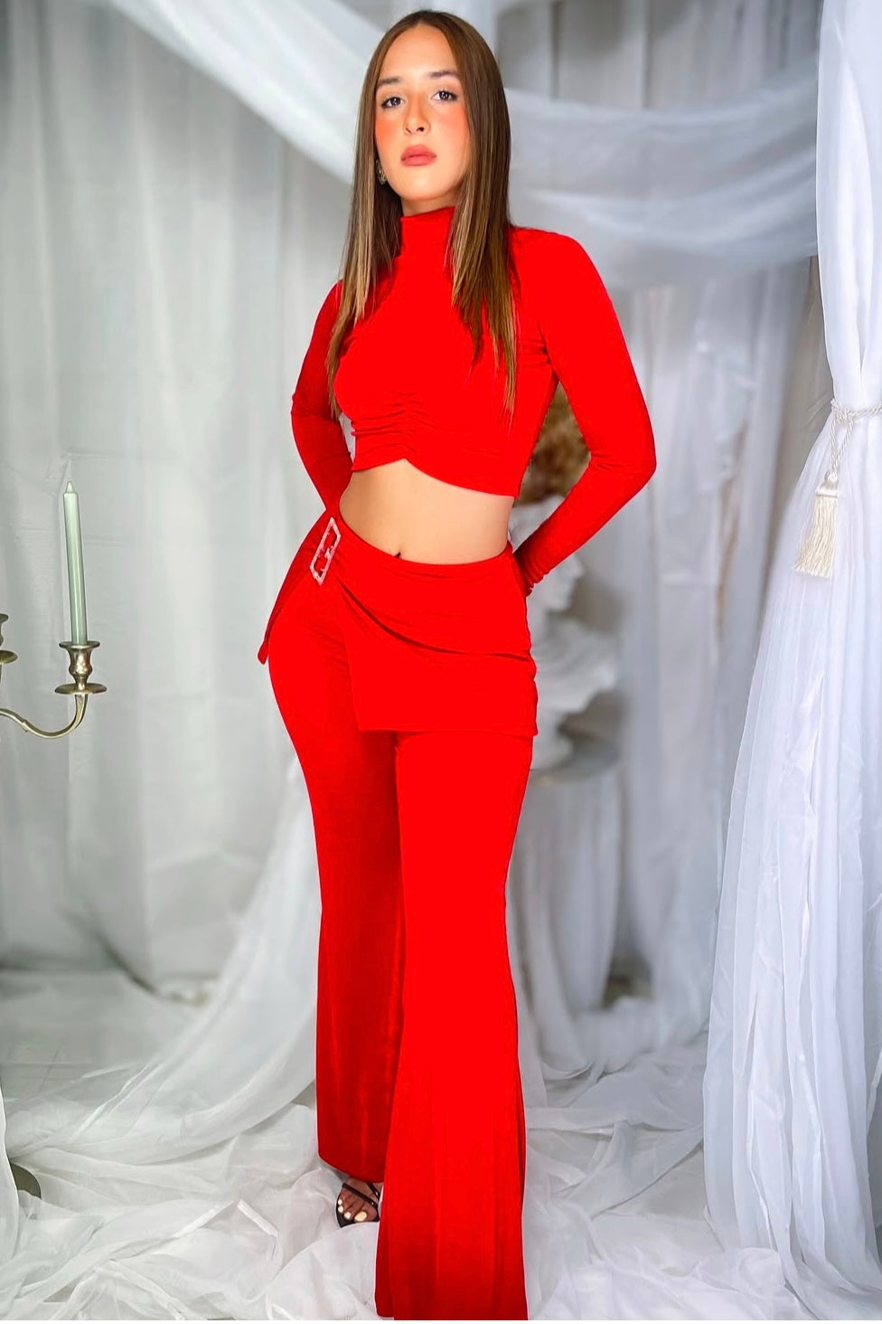 LEANDRA GLAM PANT SET