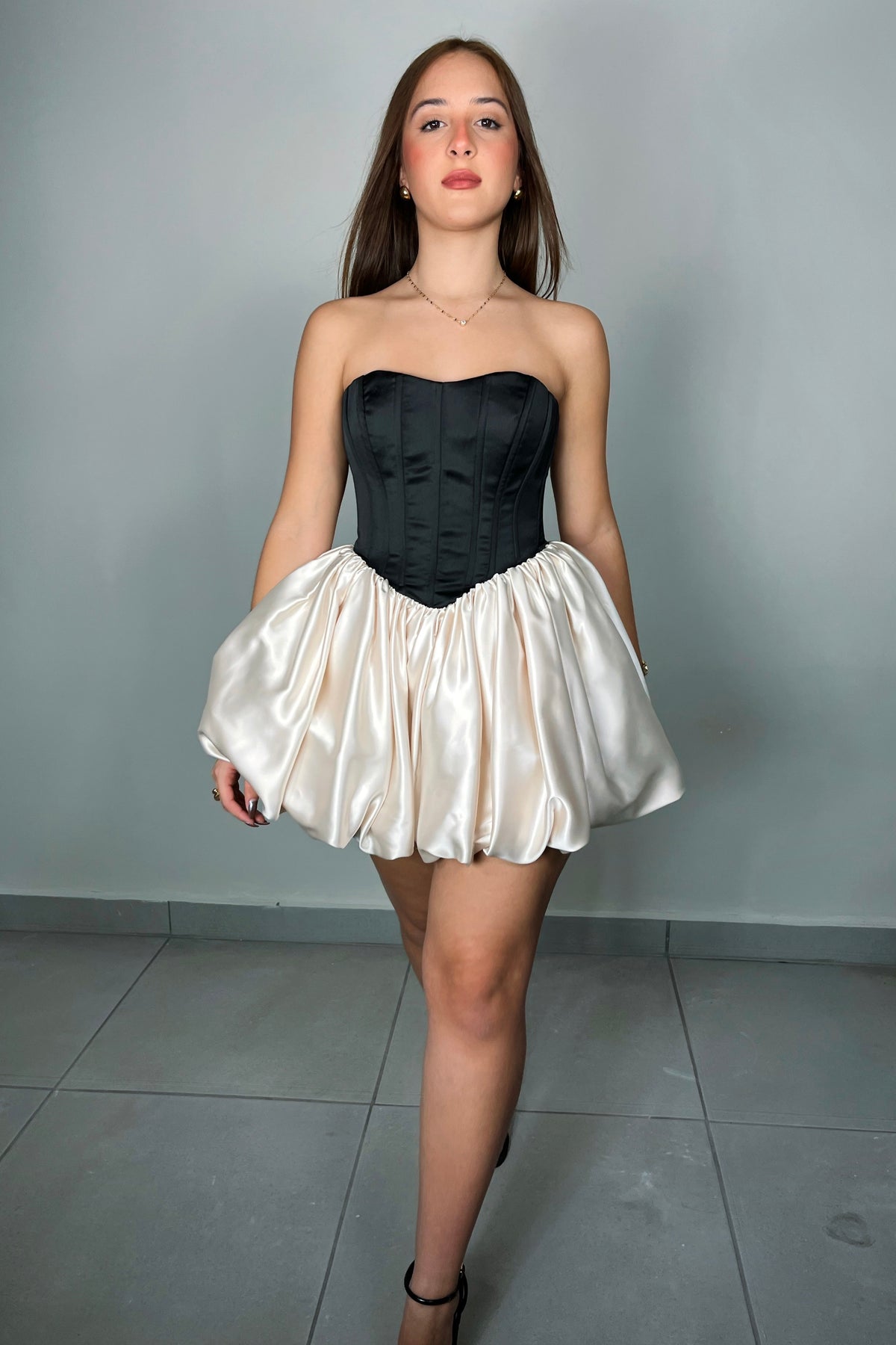 EMILY BALLOON PUFF DRESS