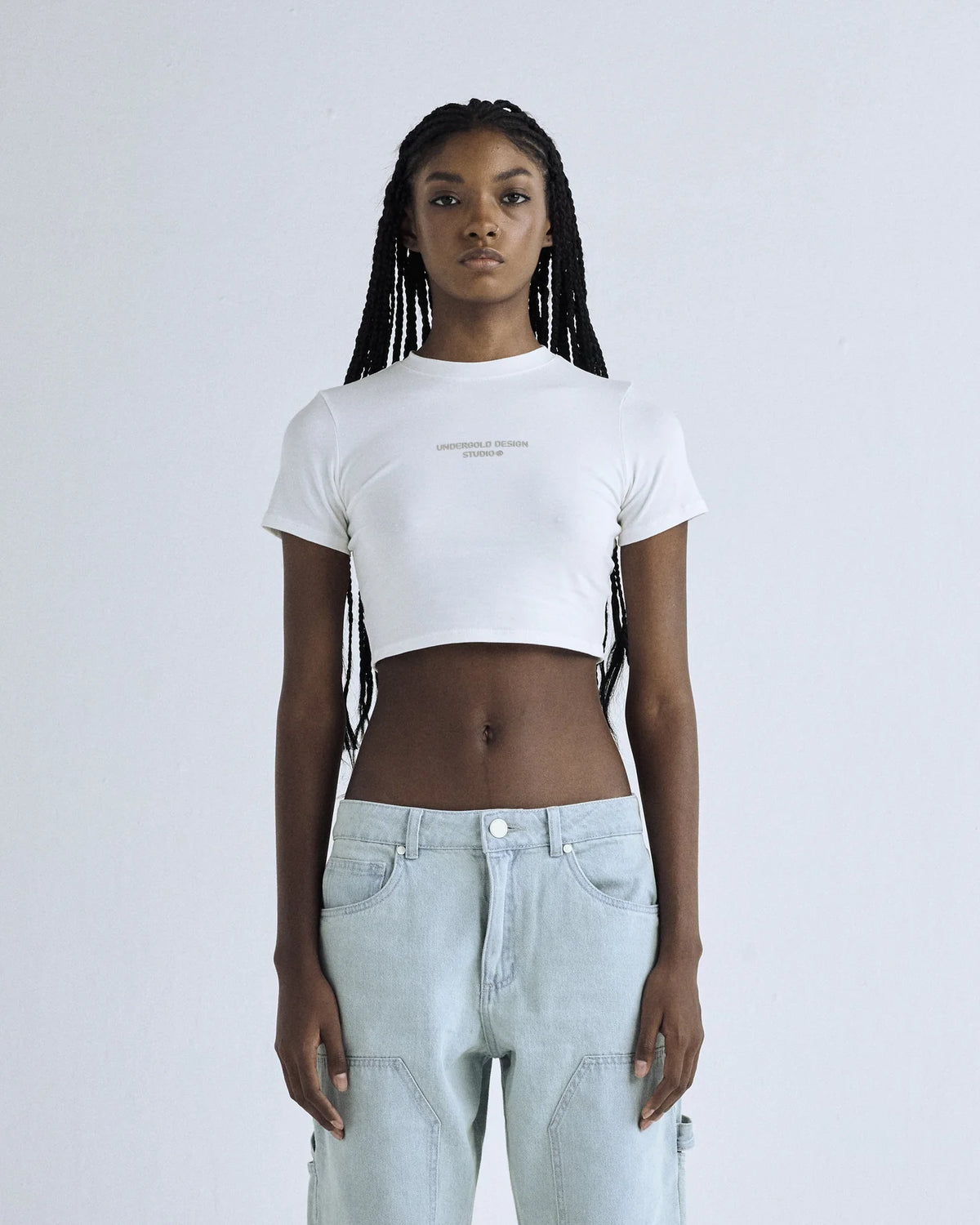 GENESIS PT01 BASIC BABY TEE WHITE