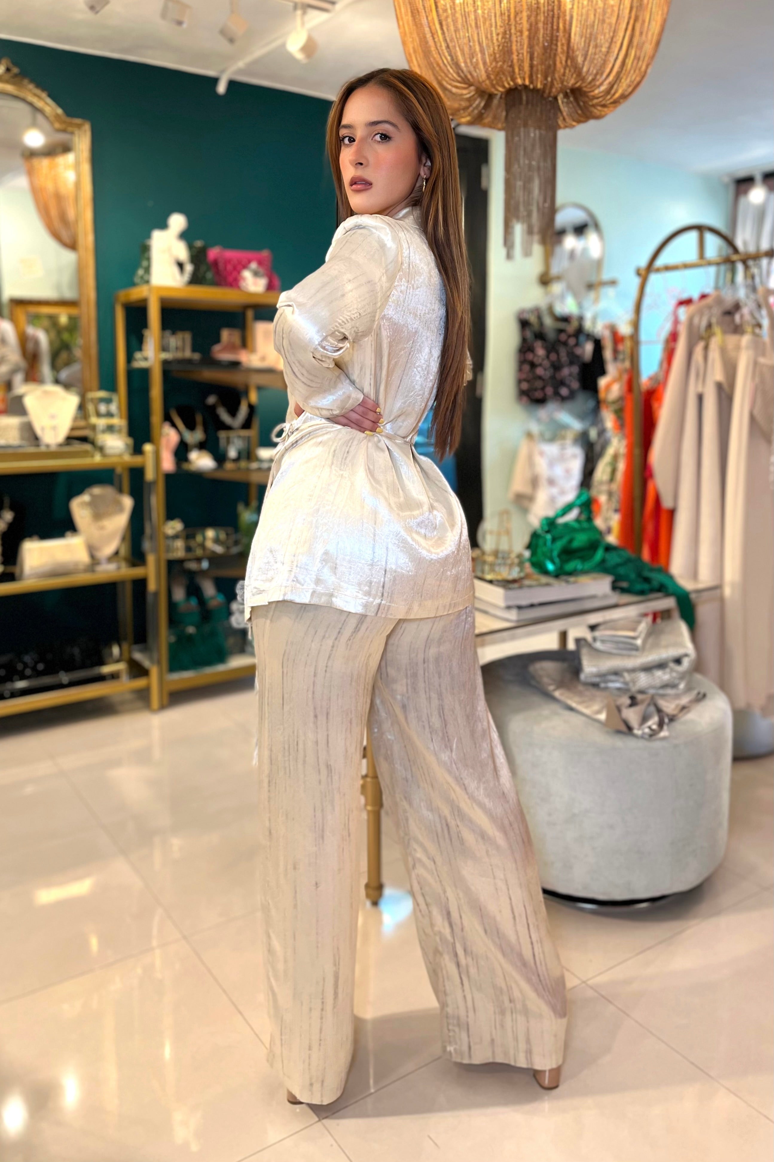 BEYSA BLAZER PANT SET