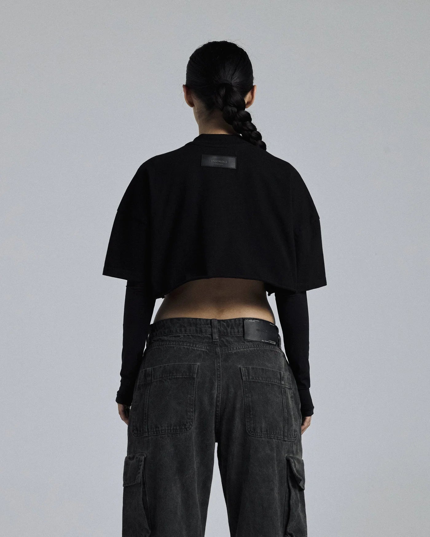 GENESIS PT02 TORCH CROP TOP BLACK