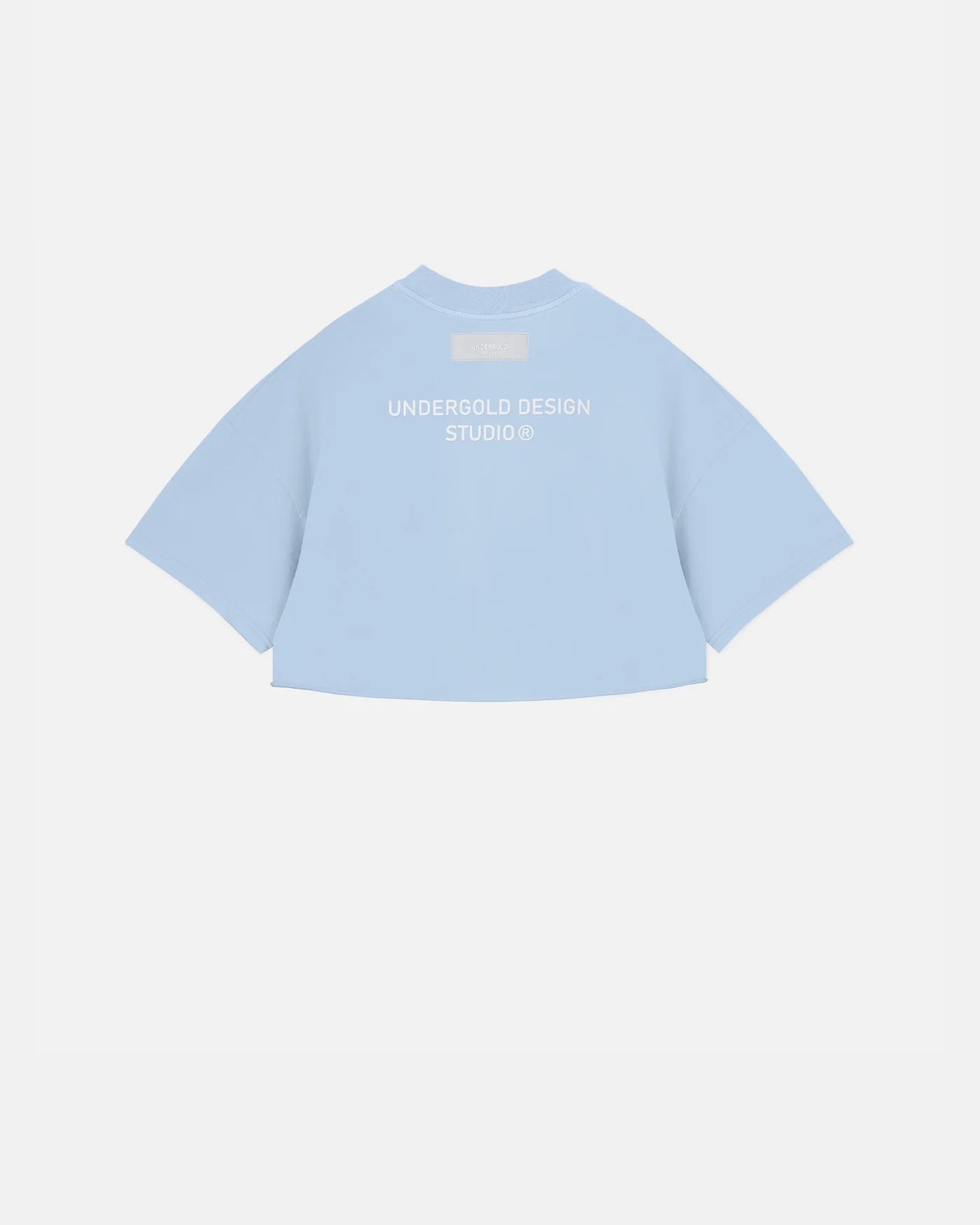 GENESIS PT02 BASIC CROP TOP SKY BLUE