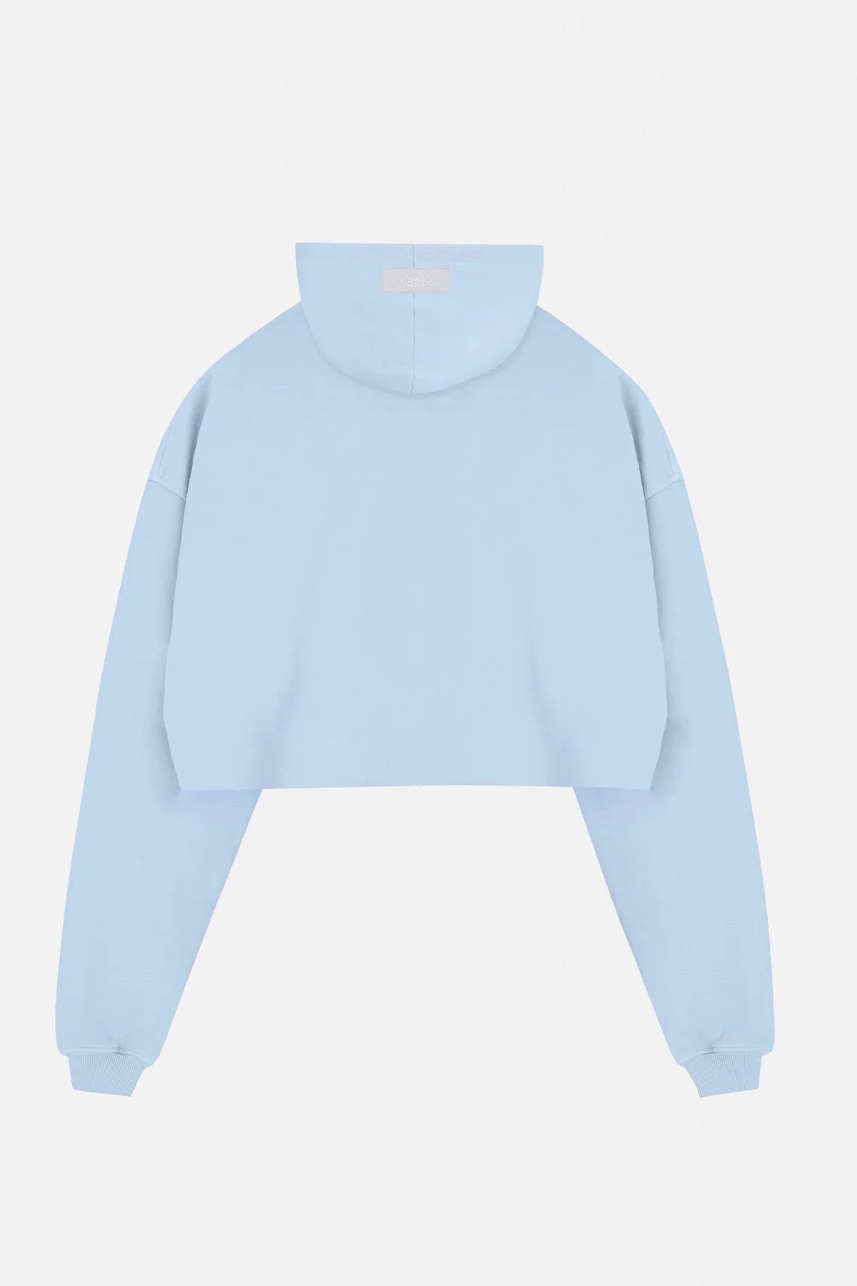 GENESIS CROPPED HODDIE SKY BLUE