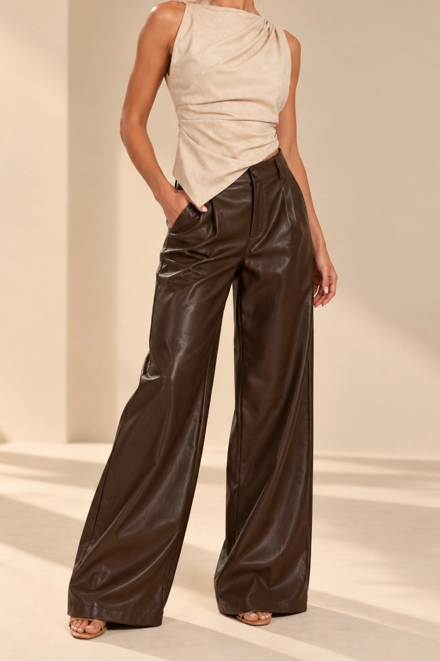 AMELLE LEATHER PANT