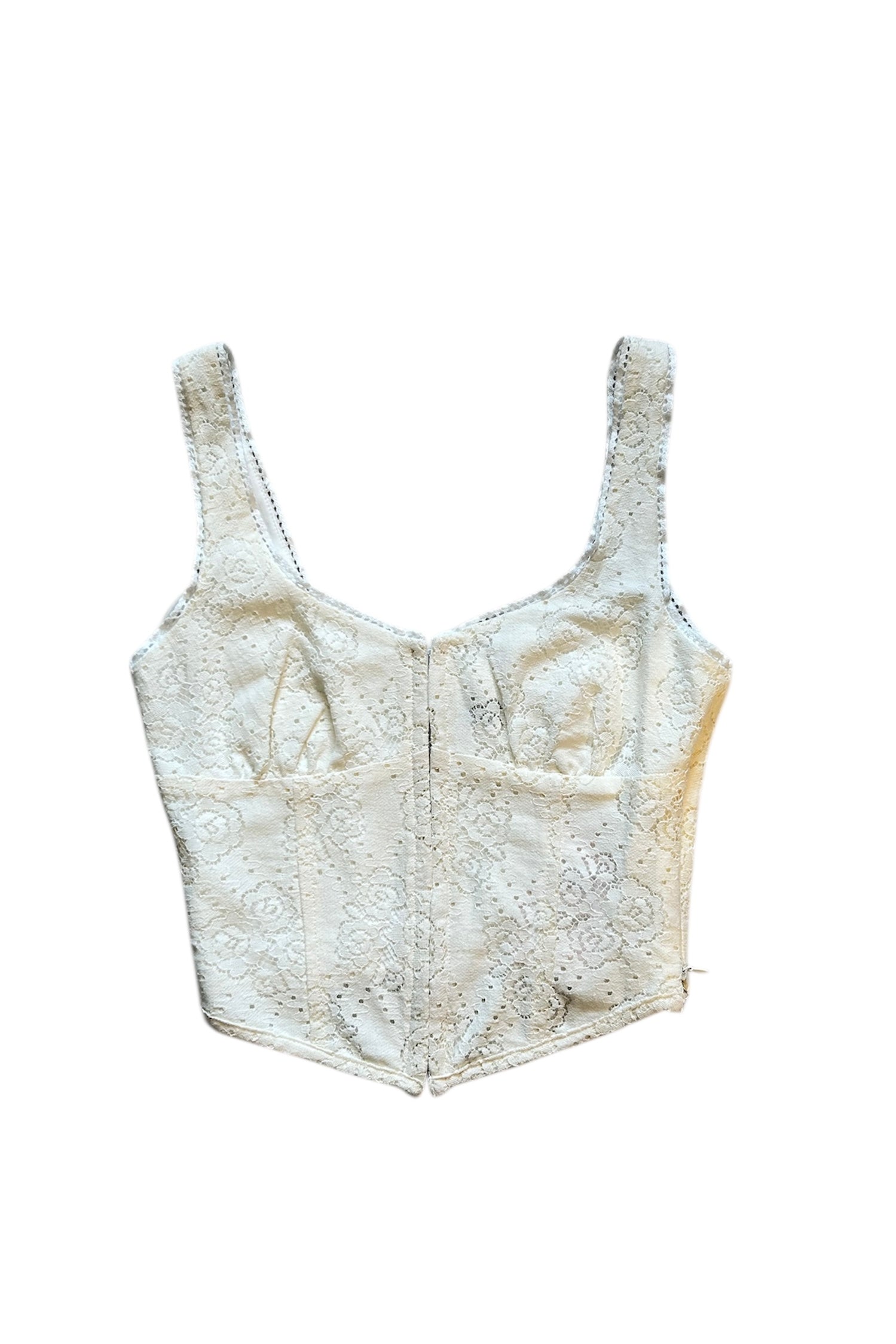 SOLEIL CORSET TOP IVORY