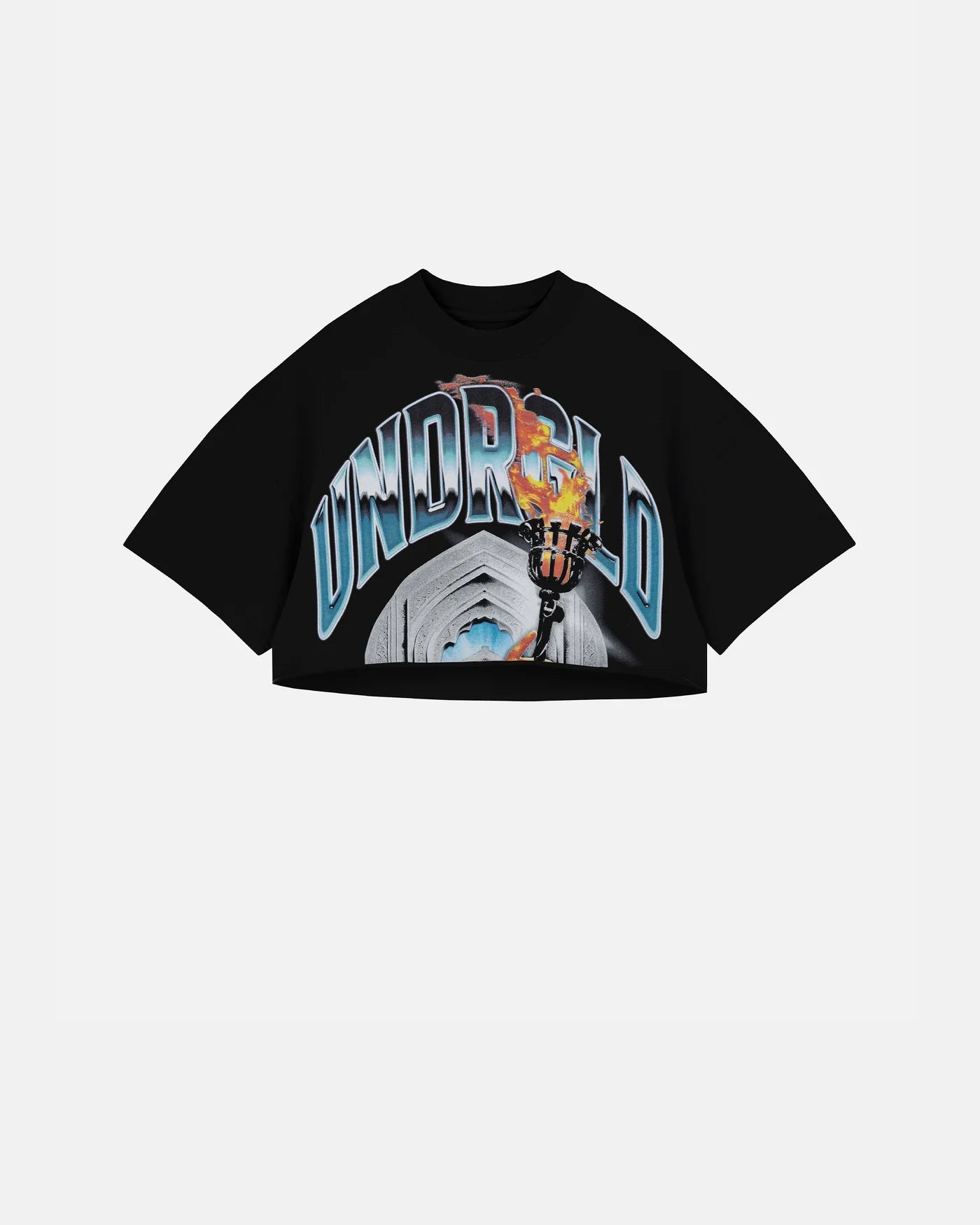 GENESIS PT02 TORCH CROP TOP BLACK