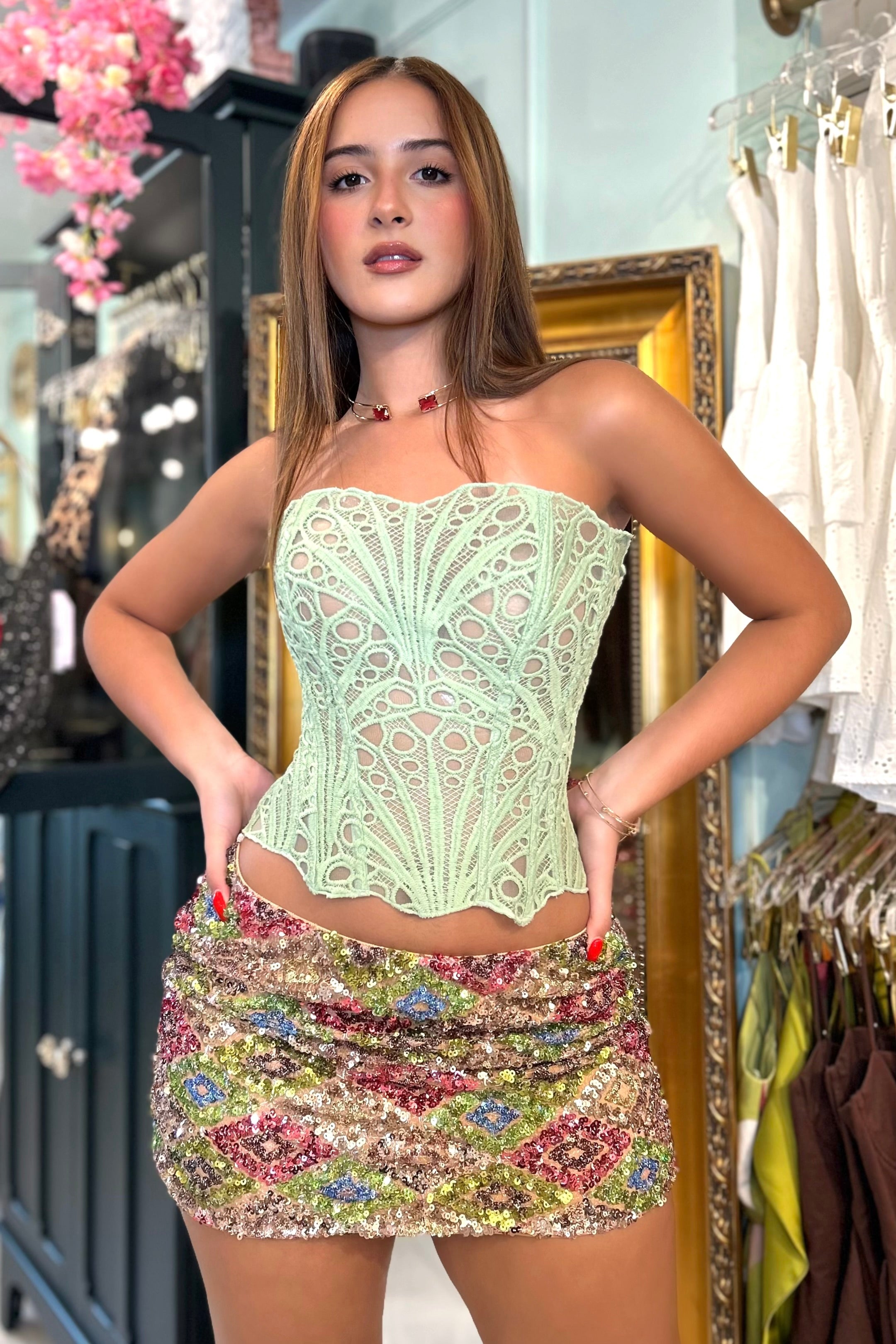 BUSTIER LUNERA