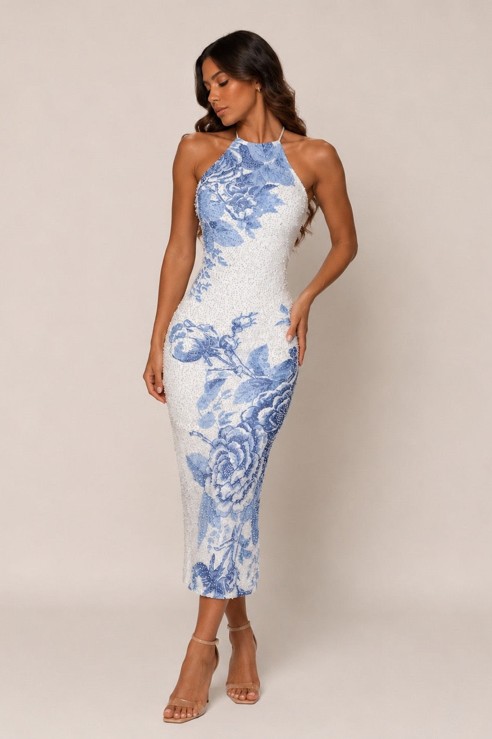 RAMIRA FLORAL MIDI DRESS