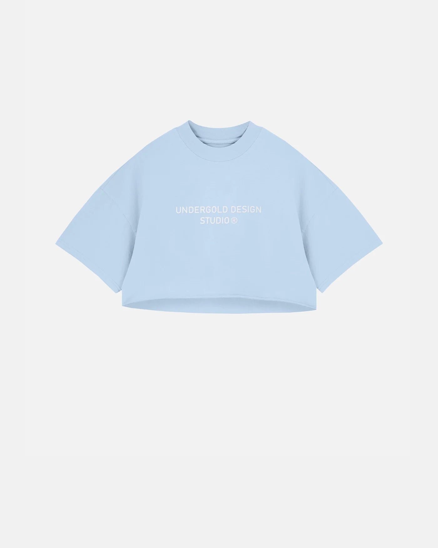 GENESIS PT02 BASIC CROP TOP SKY BLUE