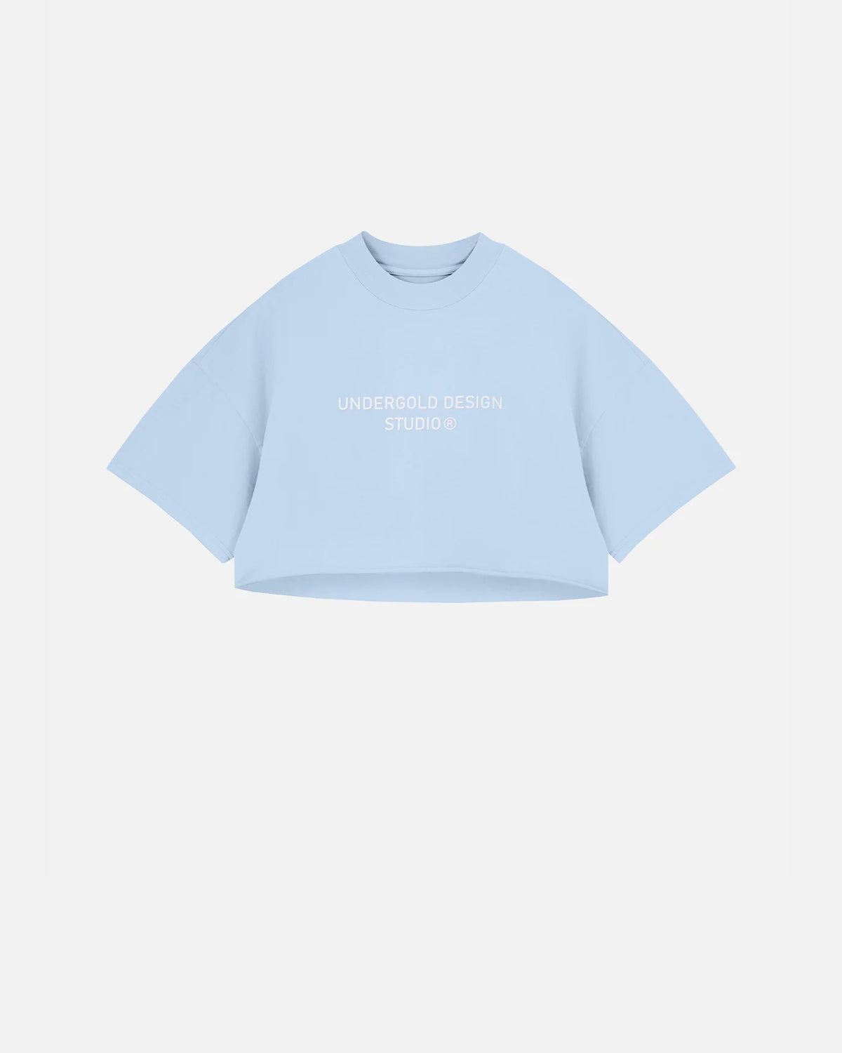 GENESIS PT02 BASIC CROP TOP SKY BLUE