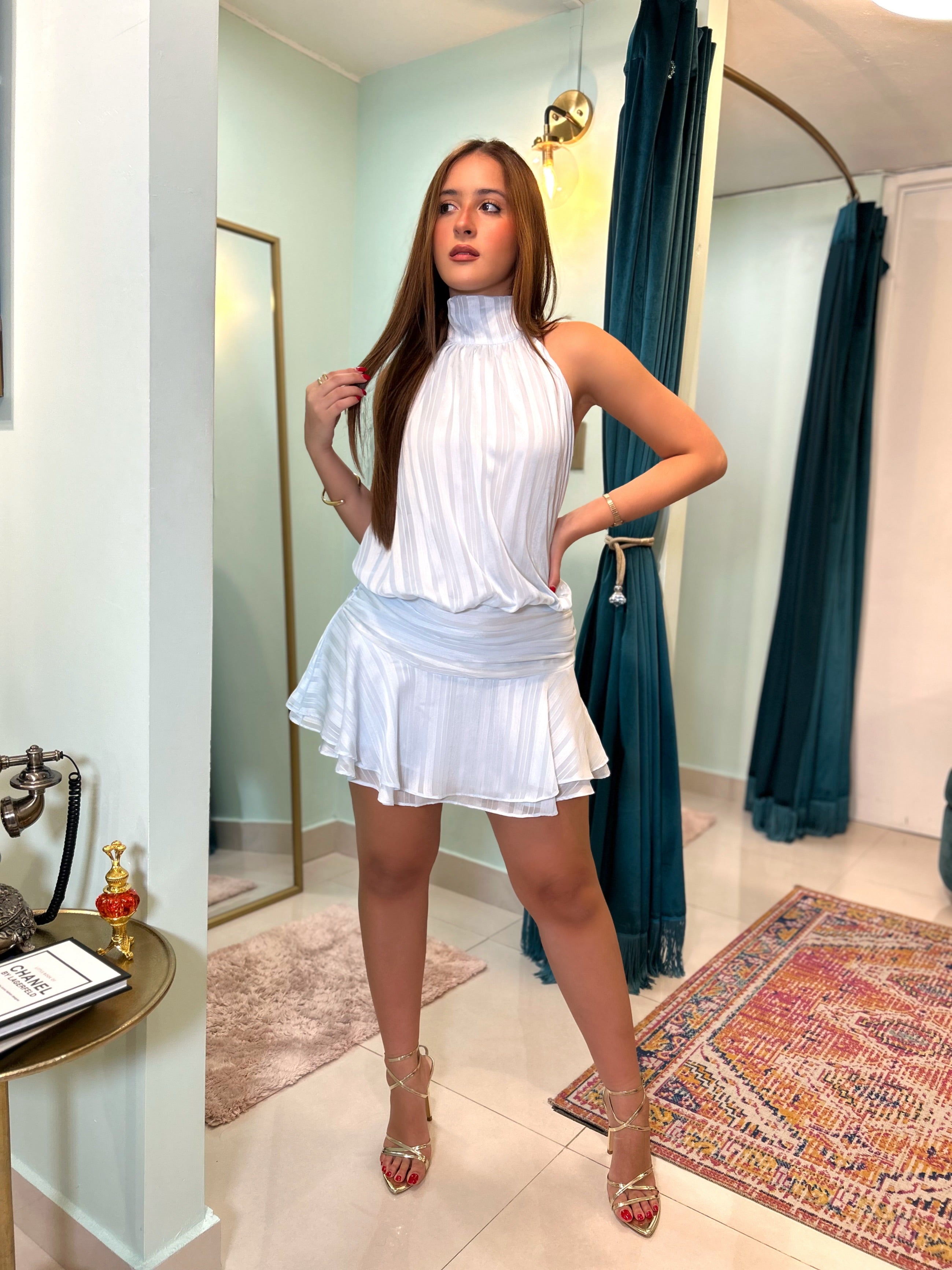 KAELIS SKY MINI DRESS