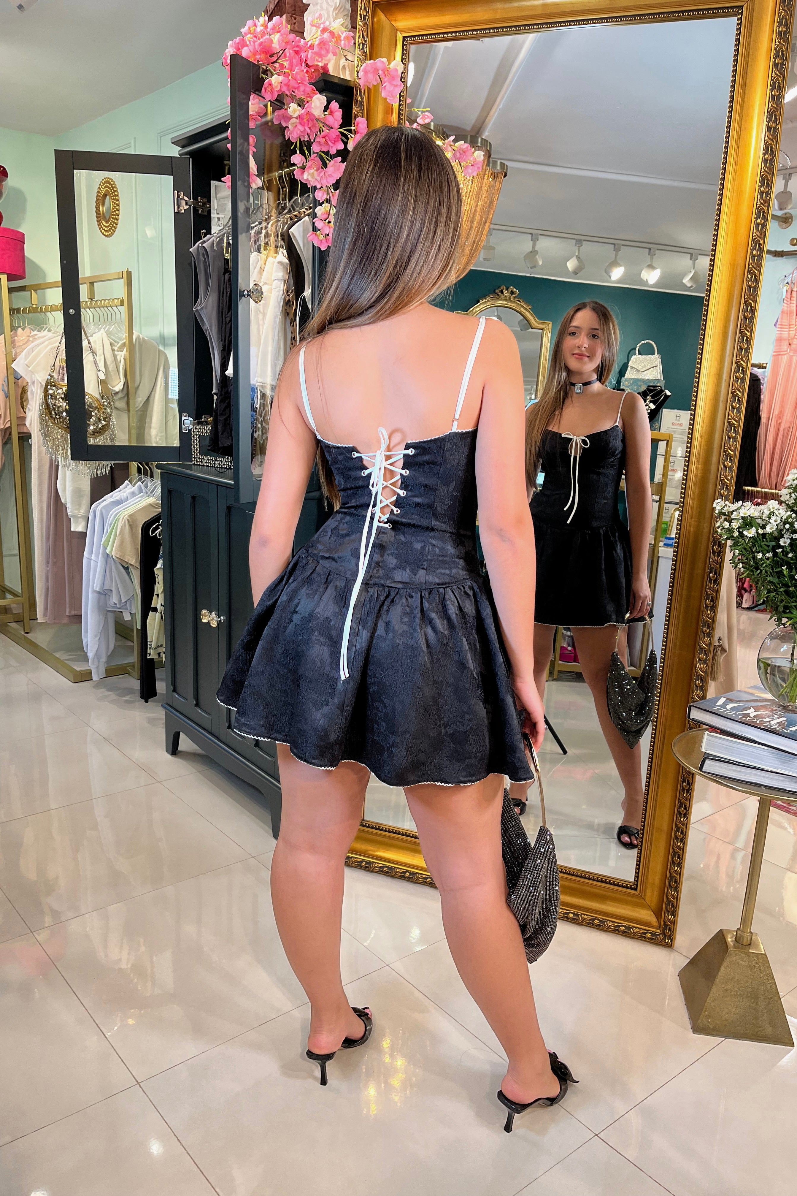 ARIADNA CORSET MINI DRESS