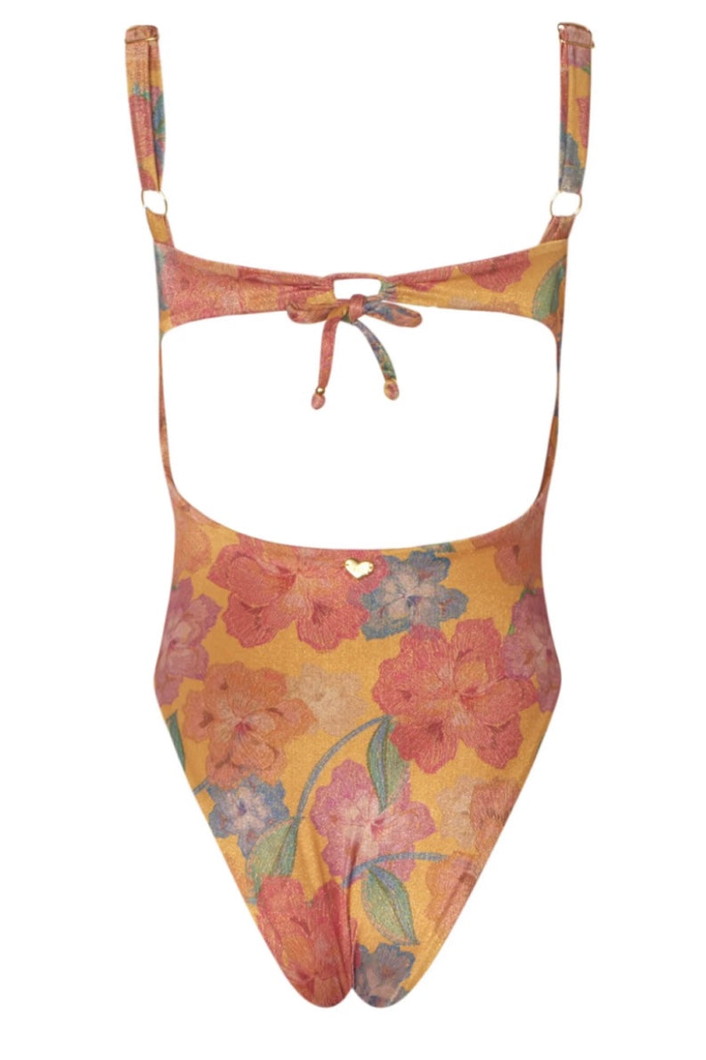 HONEY ORANGE DORE ONE PIECE