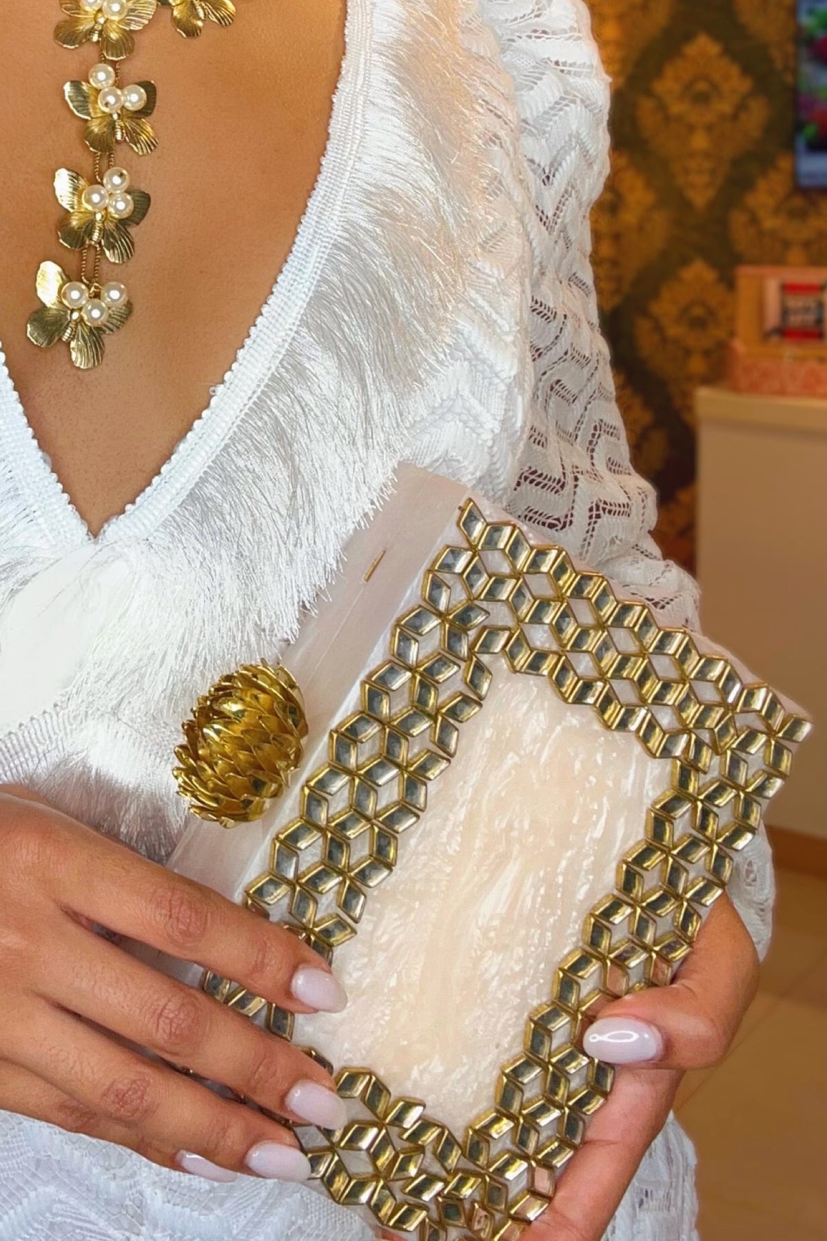 TERISA WOOD BAG