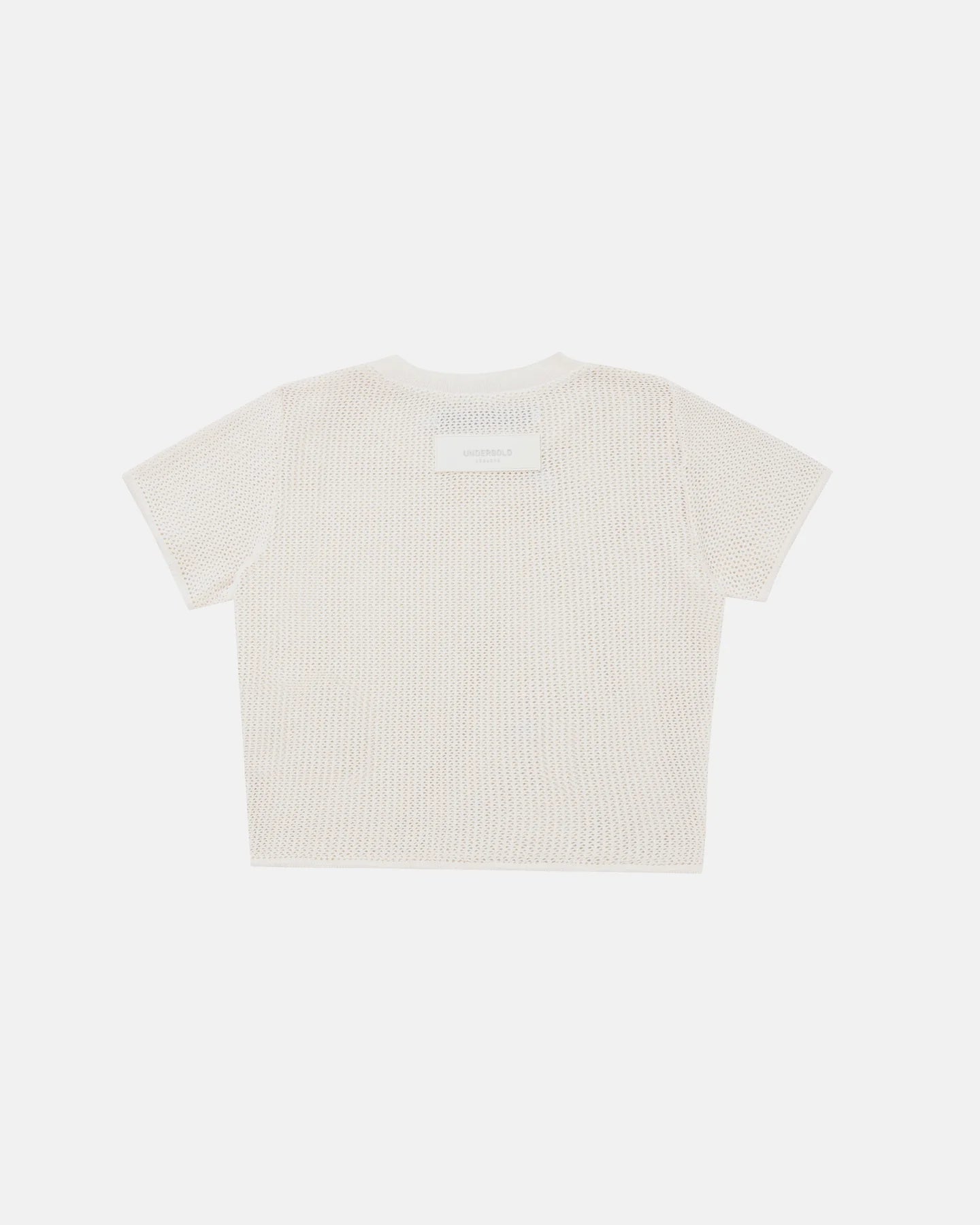 BASIC KNIT BABY TEE CREAM