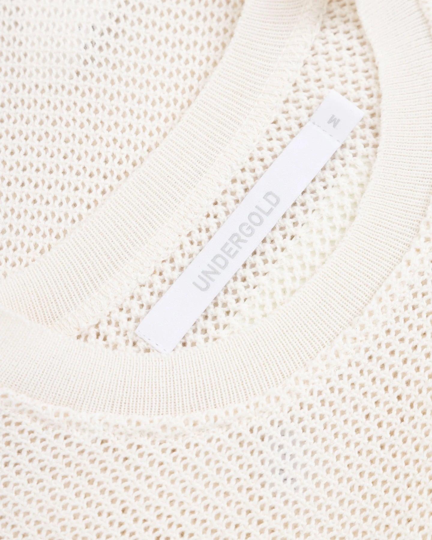 BASIC KNIT BABY TEE CREAM