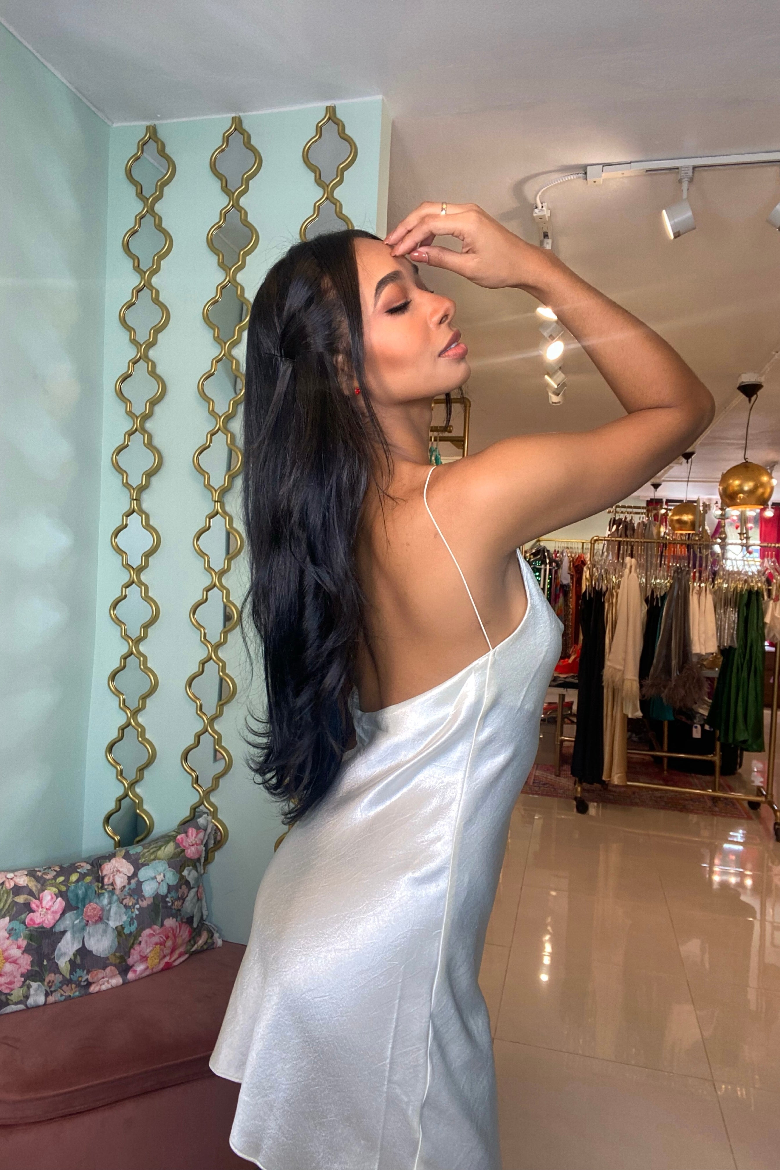 MARIANA SILK DRESS