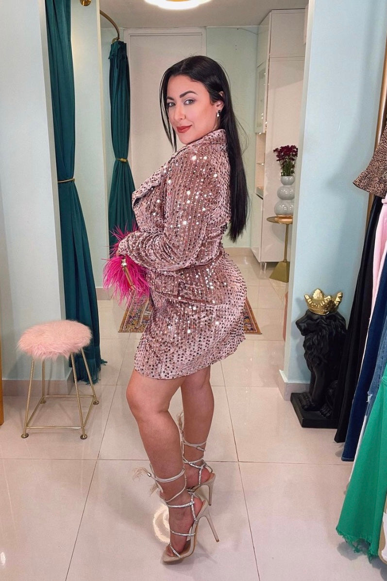 MAJESTIC BLAZER DRESS