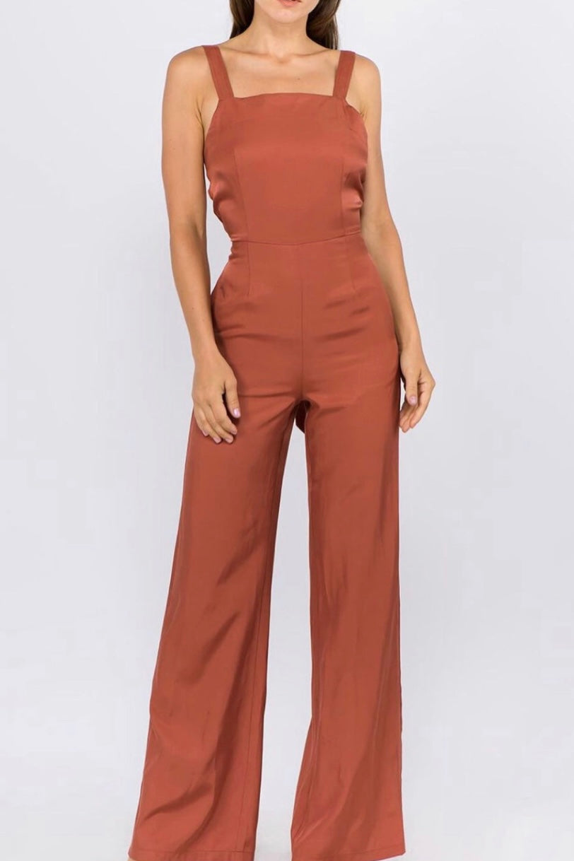 SIENNA BACK TIE JUMPSUIT