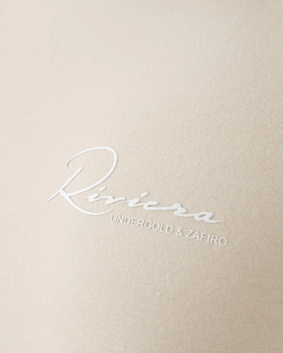 W RIVIERA BASIC LONG BABY TEE CREAM