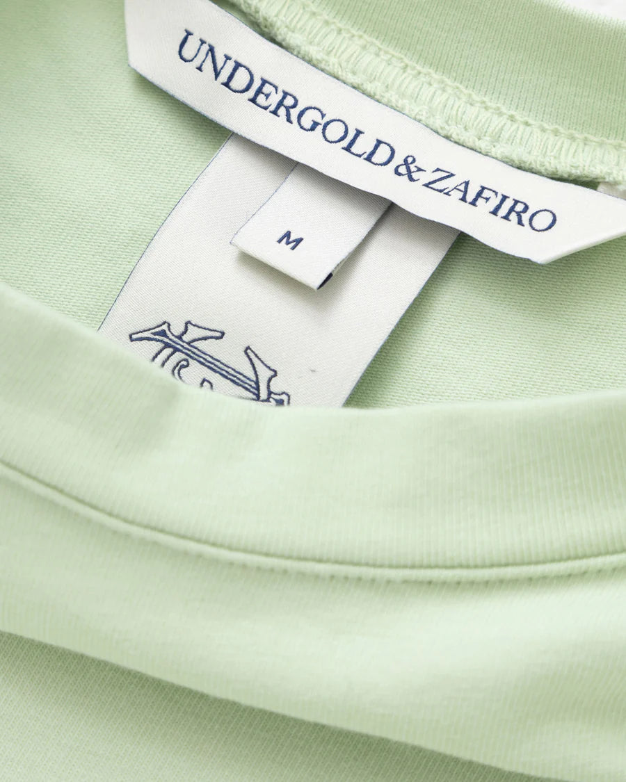 W RIVIERA BASIC LONG BABY TEE GREEN