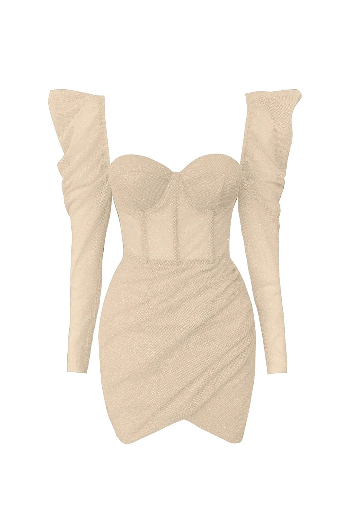 Champagne Corset Dress
