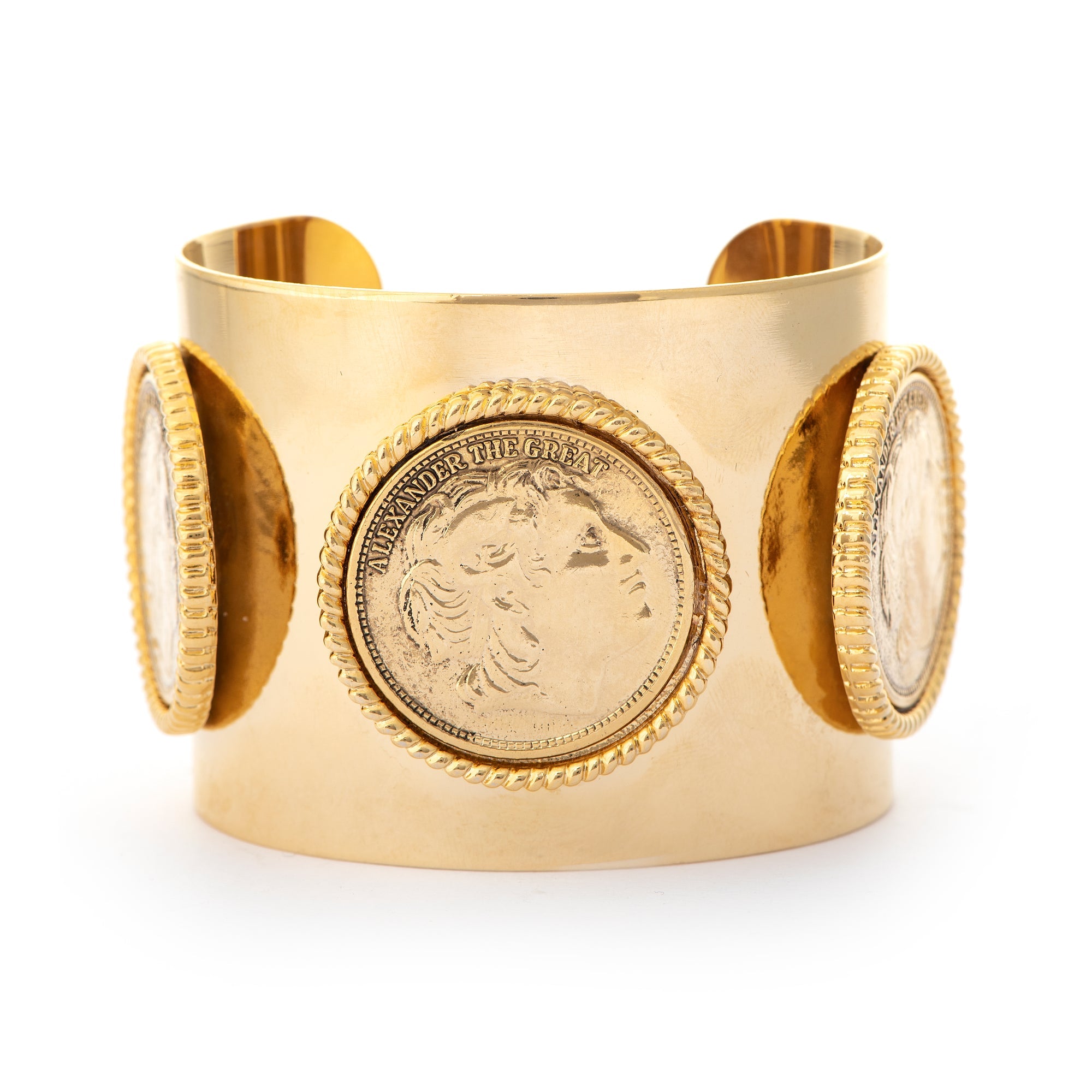 SILVER COIN BRACELET