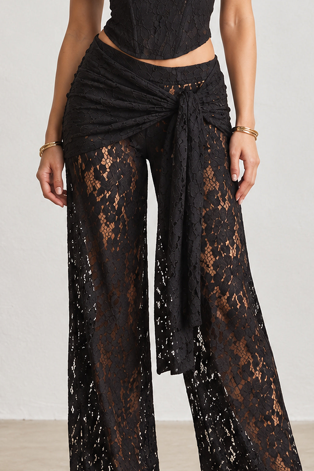CARMELIA LACE PANT SET