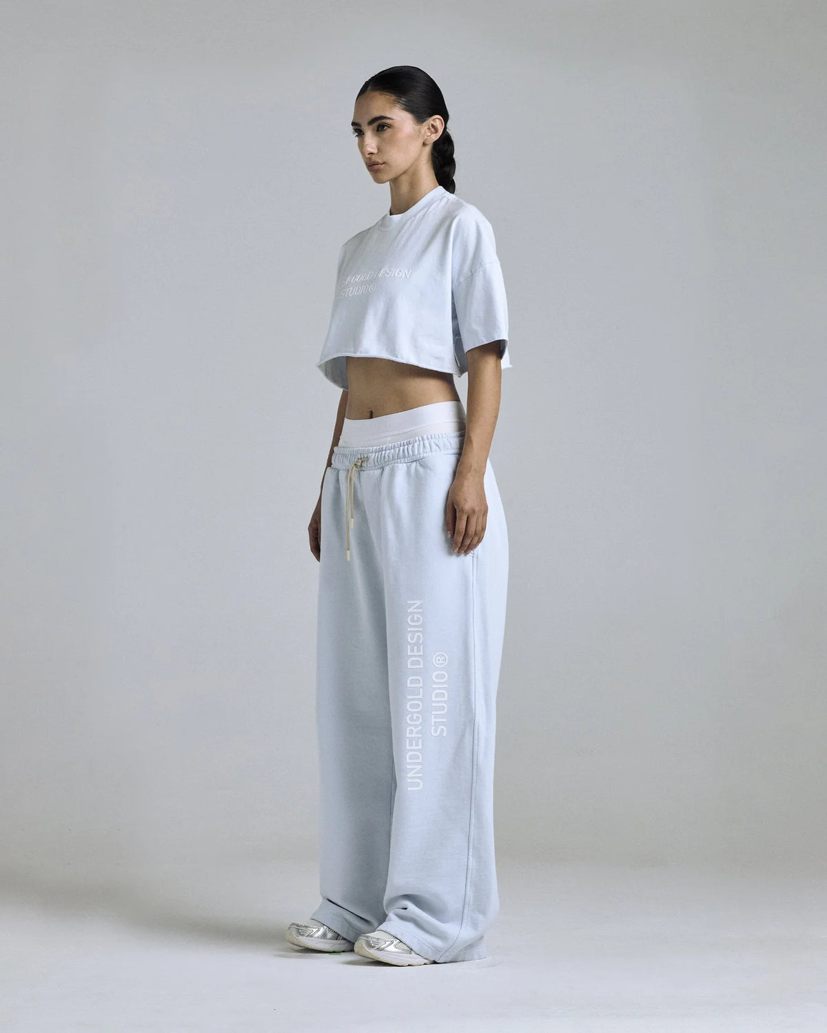 GENESIS PT02 BASIC CROP TOP SKY BLUE