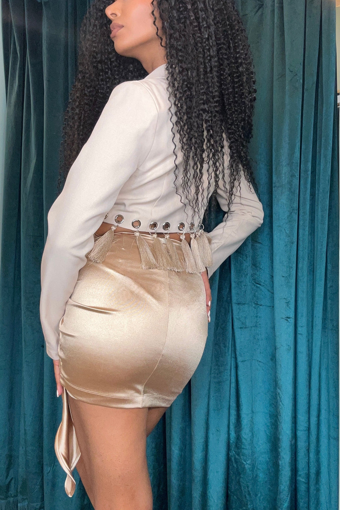 KALYN GOLDEN SKIRT