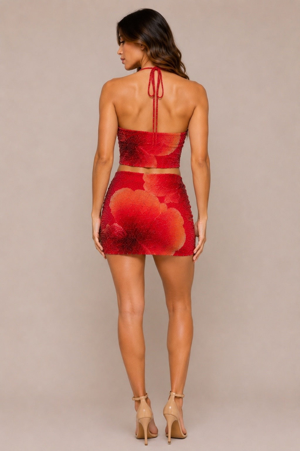 NORIS SUNSET MINI SKIRT SET