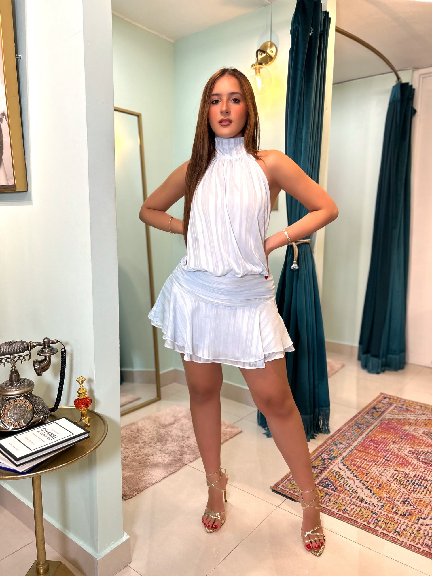 KAELIS SKY MINI DRESS