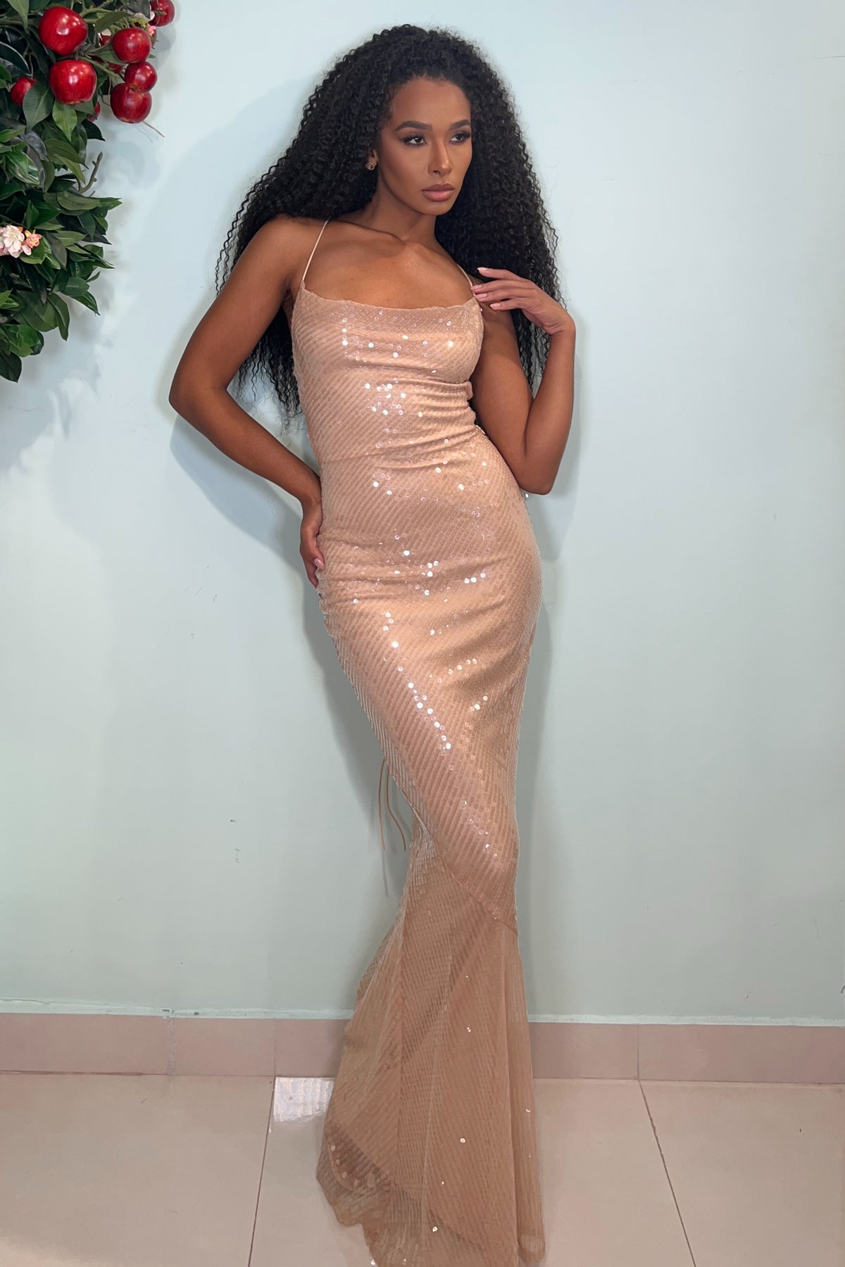 LORETA SHINY NUDE
