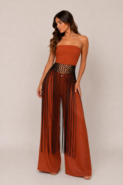 PALOMA FRINGE PANT SET