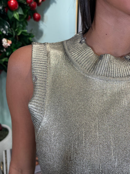 NINA METALLIC TANK TOP