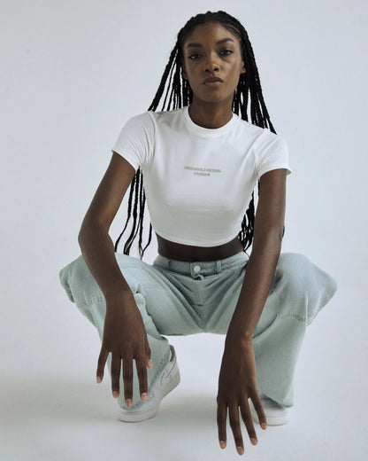 GENESIS PT01 BASIC BABY TEE WHITE