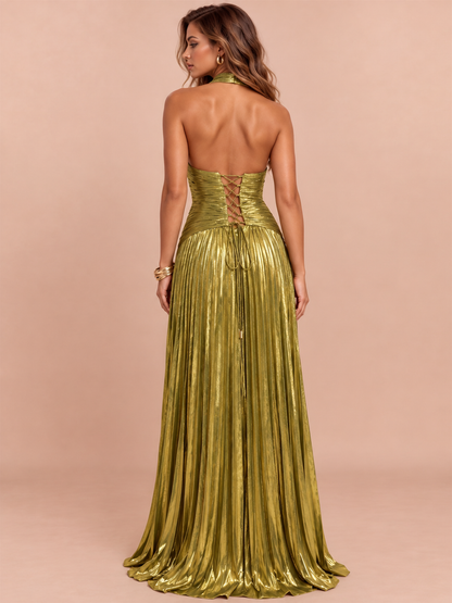 LISLIE METALLIC GOWN
