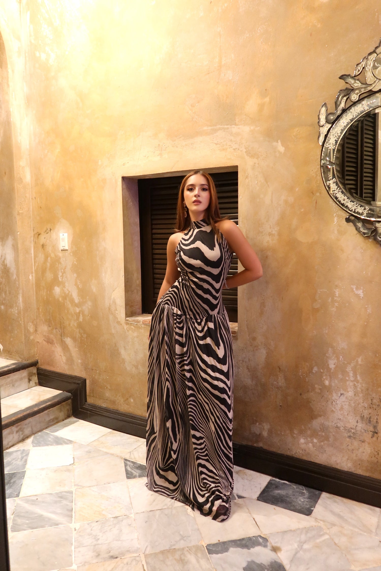 AKIRA BACKLESS DRESS