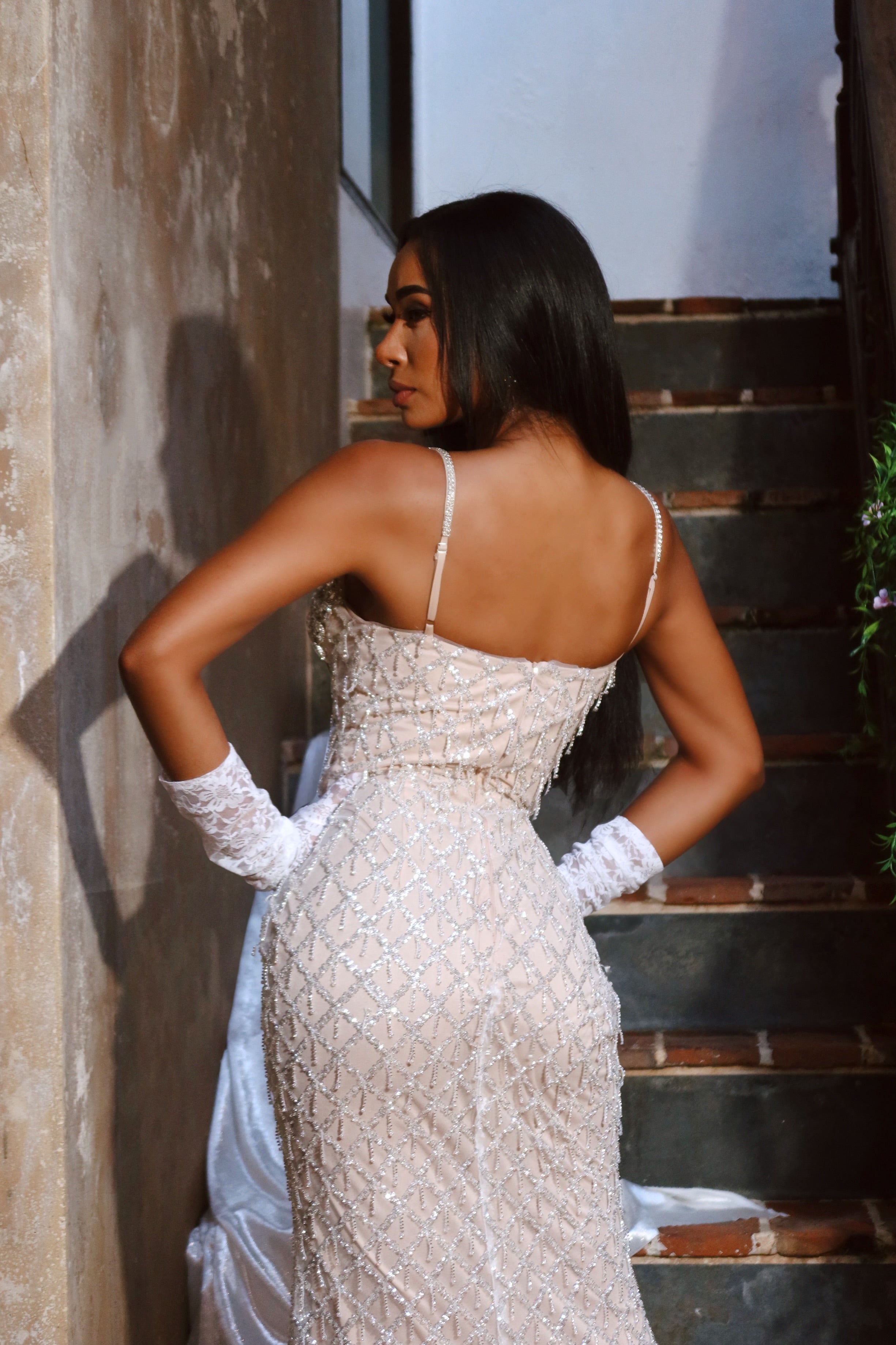 CRYSTAL HEIRLOOM DRESS