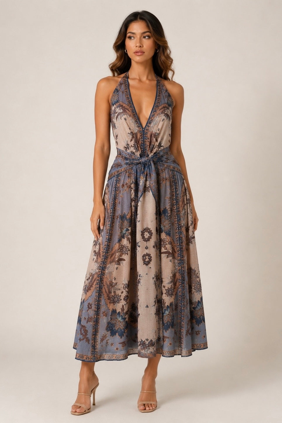 CHELSEA MULTI MAXI DRESS